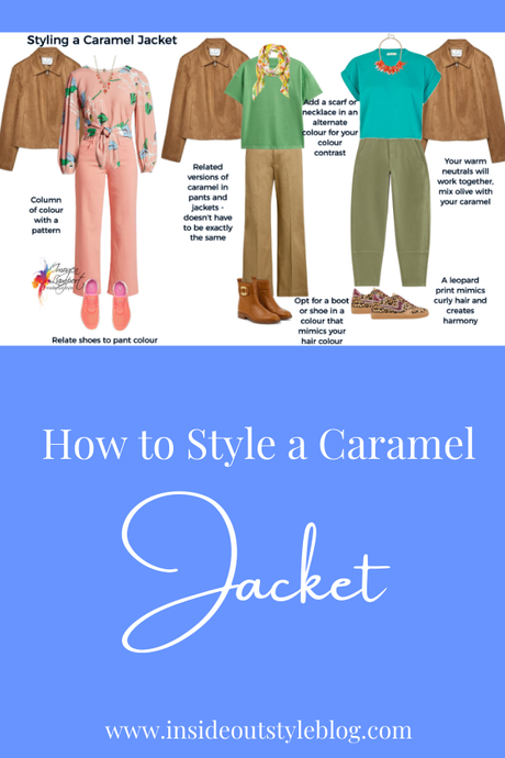 How to style a caramel jacket