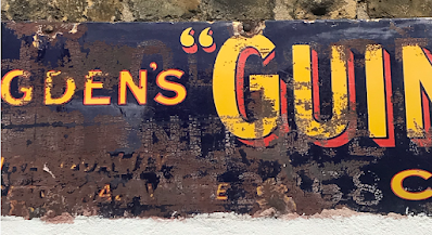 Another vitreous enamel sign is missing in Hoxton