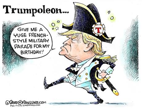A Military Parade For His Birthday