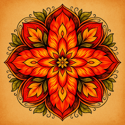 Friday Fotos: Five Flower Mandalas