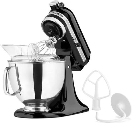 Image: KitchenAid Artisan Series 5-Quart Tilt-Head Stand Mixer with Pouring Shield