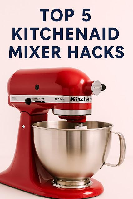 🎯 Top 5 KitchenAid Mixer Hacks to Channel Your Inner Domestic Goddess Image: KitchenAid Artisan Series 5-Quart Tilt-Head Stand Mixer with Pouring Shield