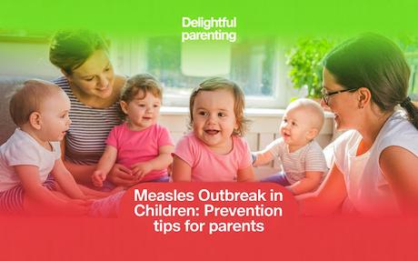 measles outbreak in children and baby