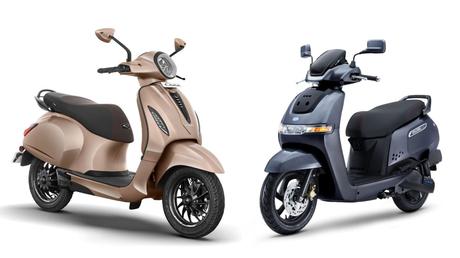 Bajaj Chetak and TVS IQ scooters are being sold like twist mud, selling 1 lakh
