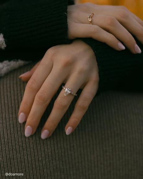 wedding ring finger two hands engagement ring doamore