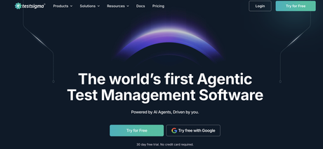 Testsigma Test management