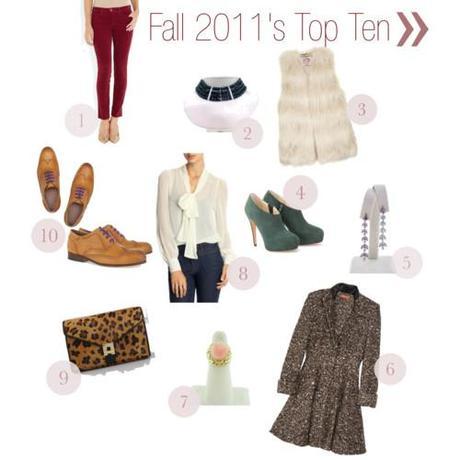 Top 10 Trends of Fall 2011