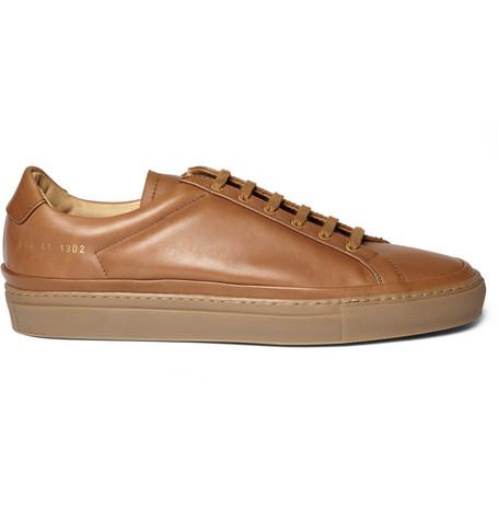 Commmon Projects Premium Achilles Leather Sneakers