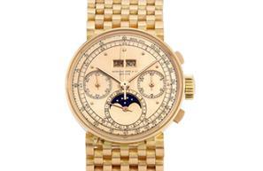 Sotheby's, patek philippe, chronograph, raymond lee jewelers, auction