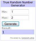 Random Number Generator