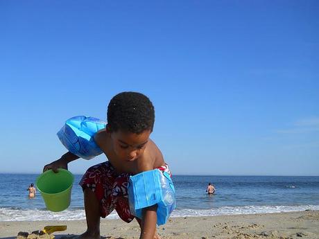 The Beach. In October?  Wordful Wednesday