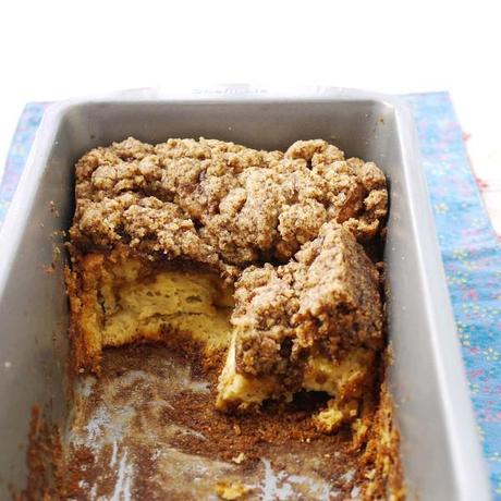Bread Pudding with Brown Sugar Crumble