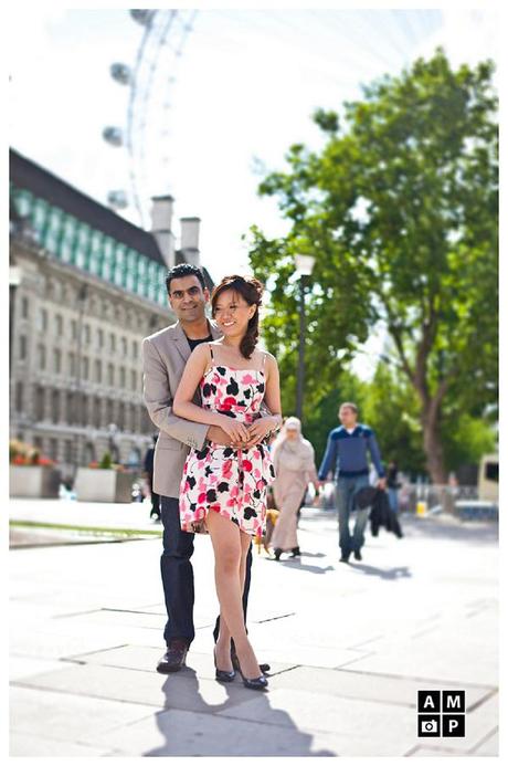 A London love story – Philo & Sanjeev’s Engagement Shoot!