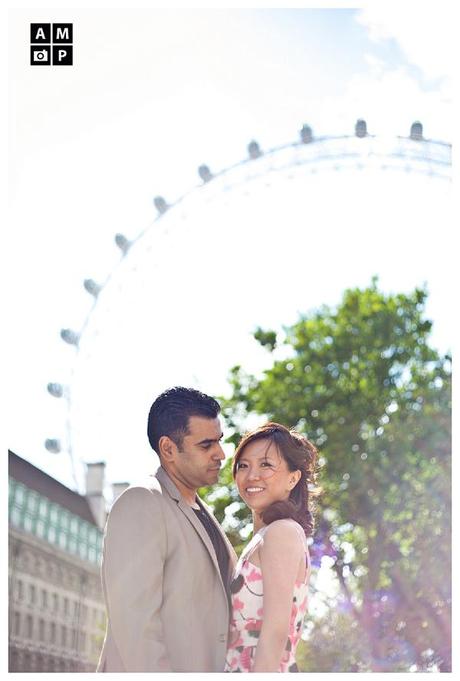 A London love story – Philo & Sanjeev’s Engagement Shoot!