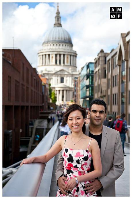 A London love story – Philo & Sanjeev’s Engagement Shoot!