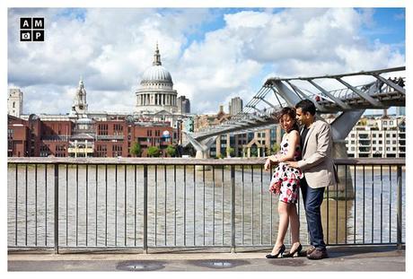 A London love story – Philo & Sanjeev’s Engagement Shoot!