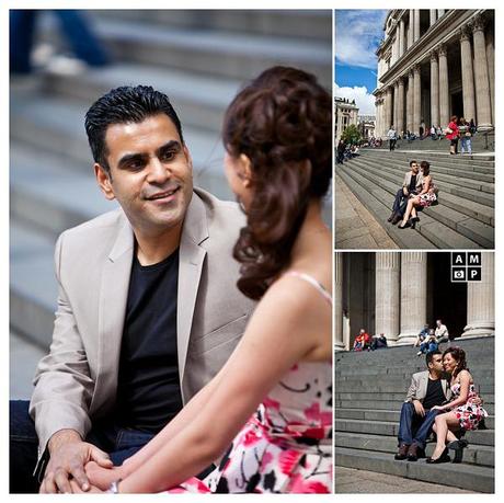 A London love story – Philo & Sanjeev’s Engagement Shoot!