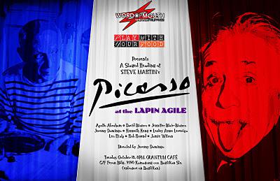 Word of Mouth Theater Philippines mounts staged reading of Steve Martin's Picasso at the Lapin Agile
