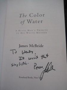 Lesson 420 – At an event with James McBride