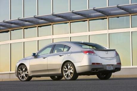 2011 Acura TL Rear Side View