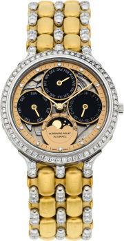 Audemars Piguet Important Diamond, Platinum & 24k Gold Quantieme Perpetual Automatique, No. 2 of 3 Produced, circa 1990's