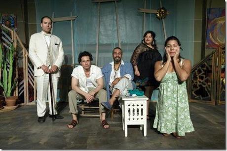 Beauty of the Father's cast: Madrid St. Angelo (Emiliano), Jasmin Cardenas (Marina), Mari Marroquin (Paquita), Nicolas Gamboa (Karim), Ivan Vega