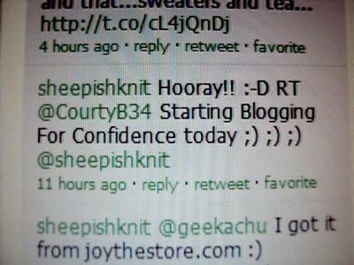 I Was Mentioned!!! By Sheepish Girl Meredith!!!