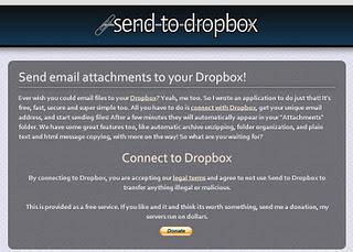 How to Email Files To Dropbox