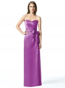 Purple Bridesmaid Dress