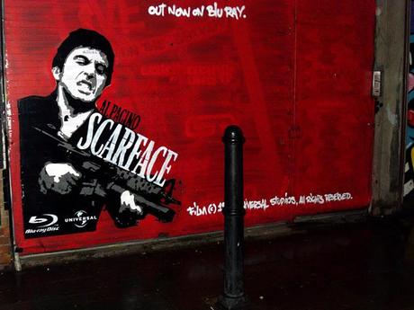 Scarface...more like bollard-face...