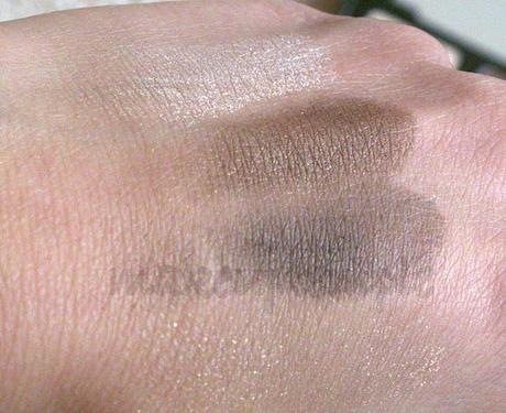 Swatches: The Body Shop: The Body Shop Brown Smoky Eyes Eye Shadow Palette Swatches