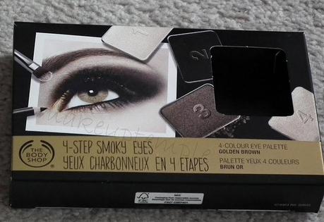 Swatches: The Body Shop: The Body Shop Brown Smoky Eyes Eye Shadow Palette Swatches