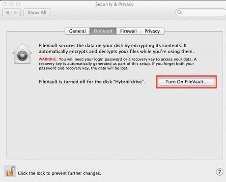 Macintosh Security Software FileVault