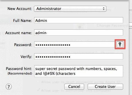 Macintosh Security Software Password