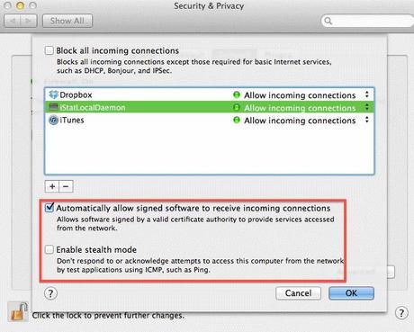 Macintosh Security Software Firewall 1