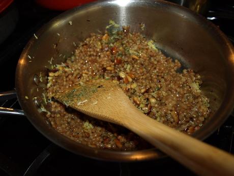 Israeli Couscous with Pine Nuts and Parsley