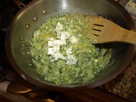 Asparagus and Gorgonzola Souffle