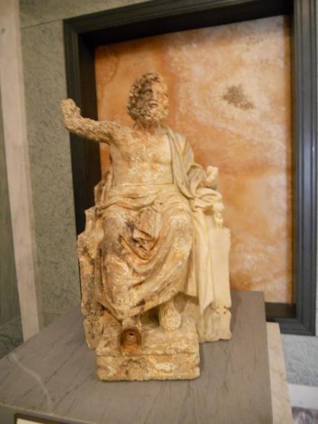 Statue of Zeus at Getty Villa