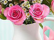 Pink Roses Ceramic Vase