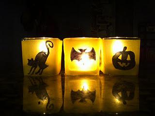 Getting Crafty - Halloween lanterns