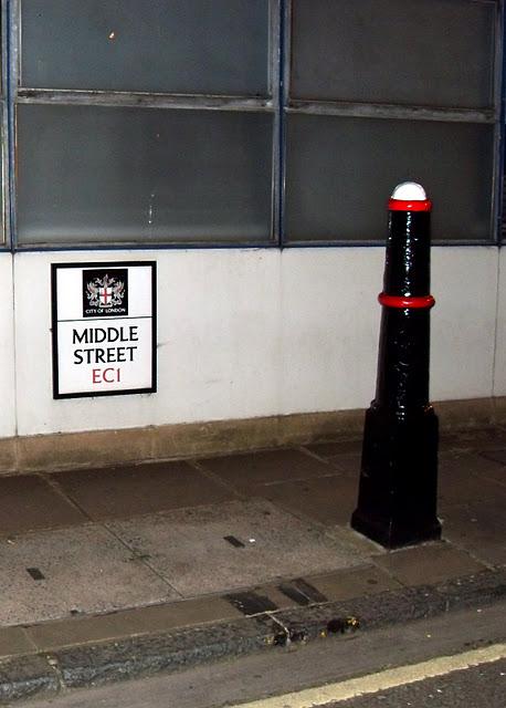 Painting of the Bollards...