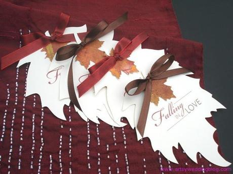 Autumn Leaves Theme- Your Best Choice for an Autumn Wedding!