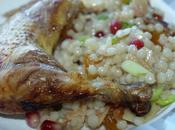 Cornish Game Hens with Pomegranate Molasses Israeli Couscous