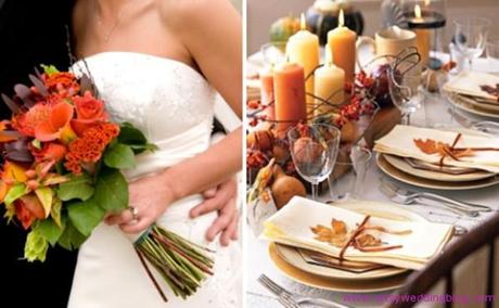 Thinking of a Thanksgiving Themed Wedding?