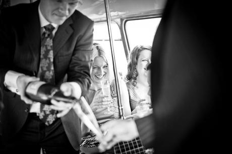 Two Routemasters and a Peasant – a London wedding