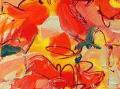 Second Abstract Floral Painting Panel