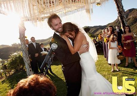 Nikki Reed’s Tacori Wedding Dress