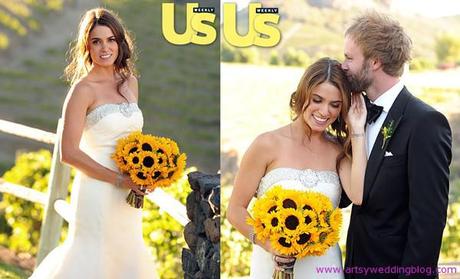 Nikki Reed’s Tacori Wedding Dress