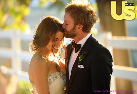 Nikki Reed’s Tacori Wedding Dress