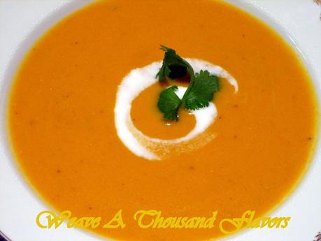 Holiday Favorites : Curried Butternut Squash Soup